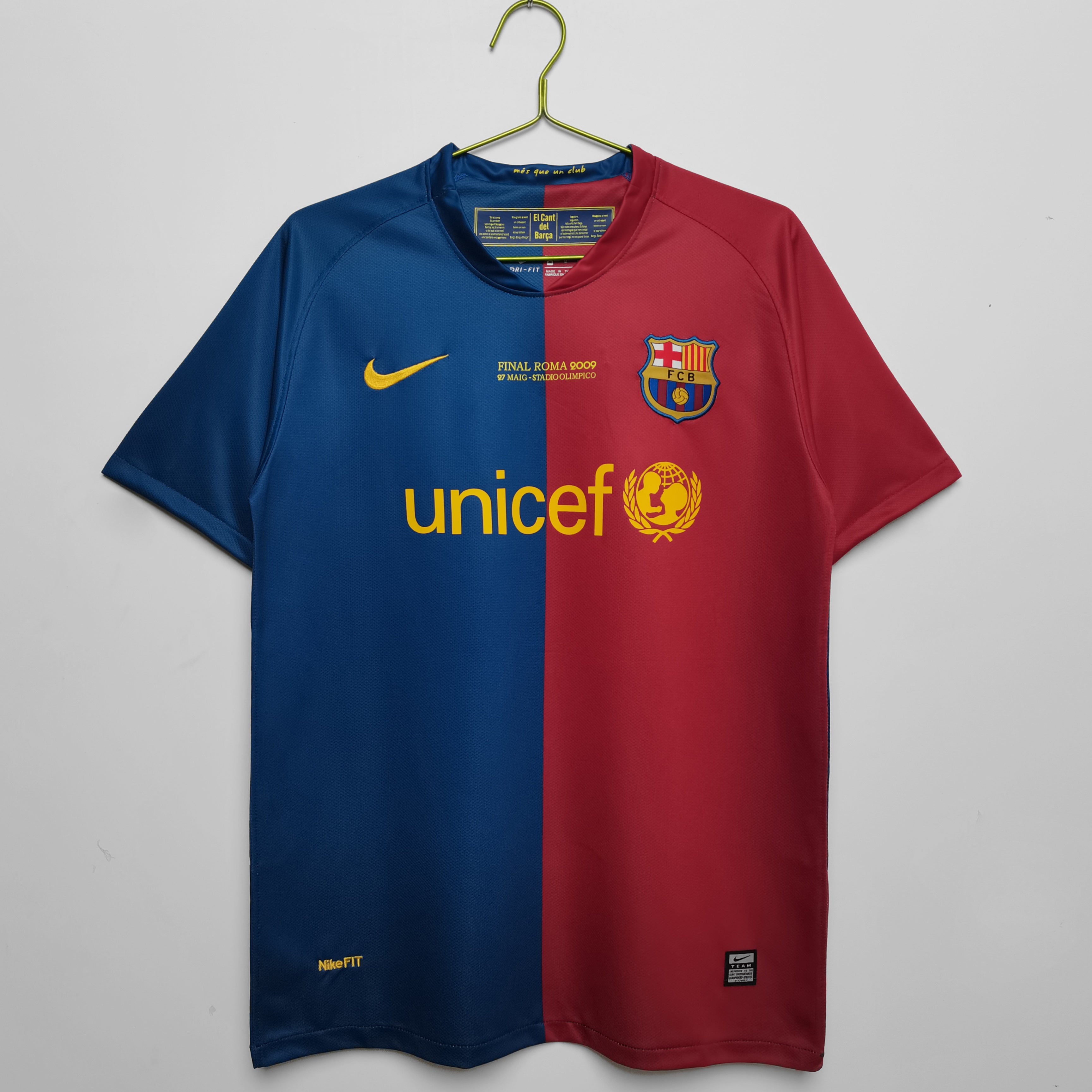 Barcelona 2008/09 Retro Home Jersey