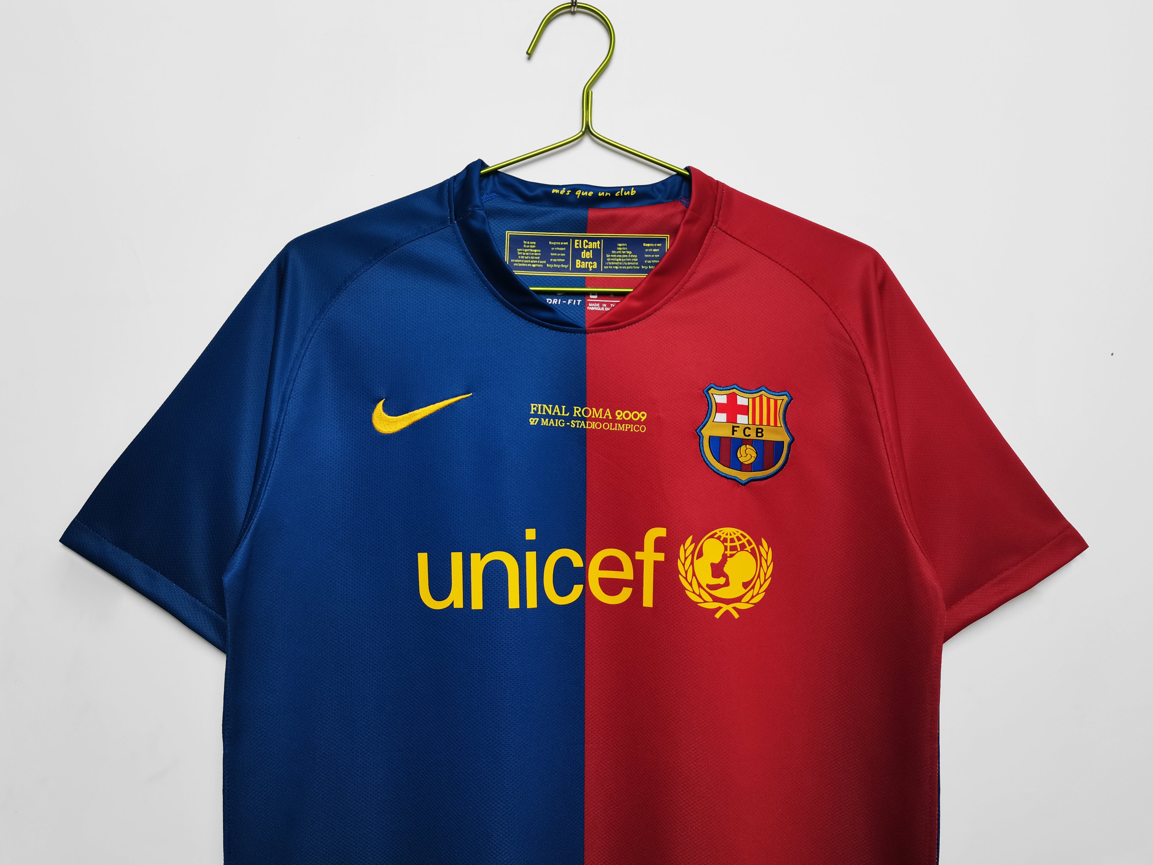 Barcelona 2008/09 Retro Home Jersey