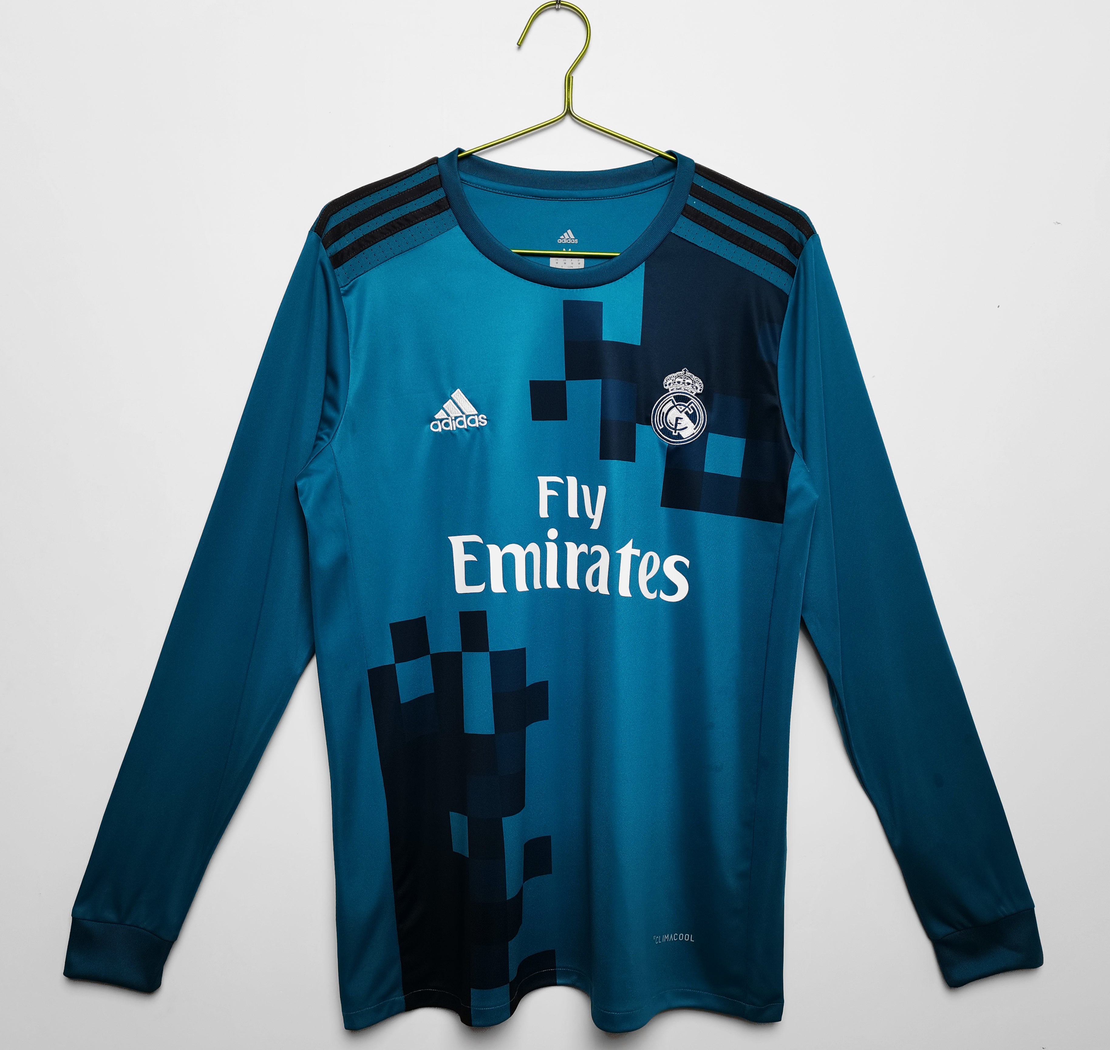 Real Madrid 2017/18 Third Jersey Long Sleeve
