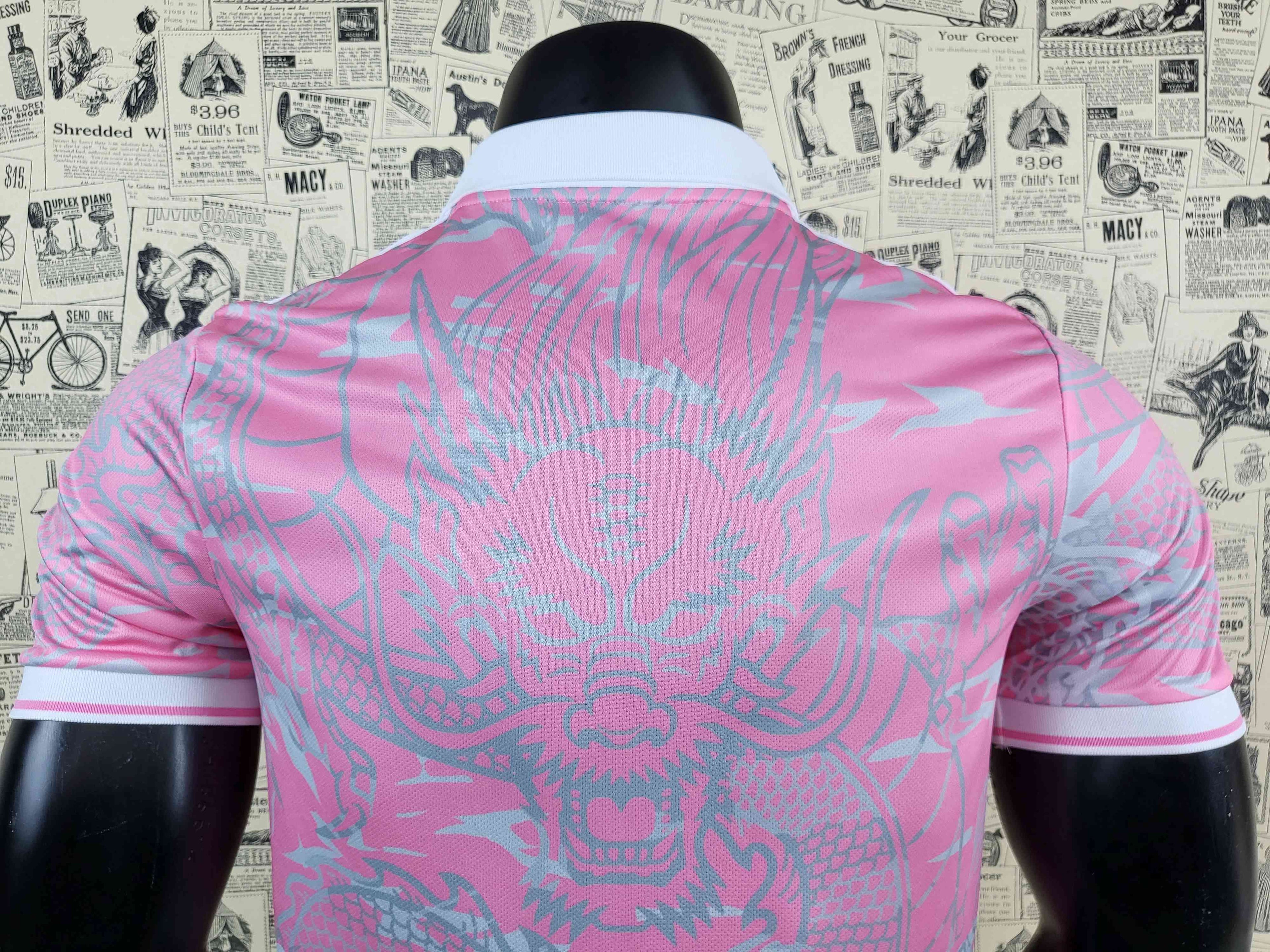 Real Madrid Pink Dragon Jersey 2023/24