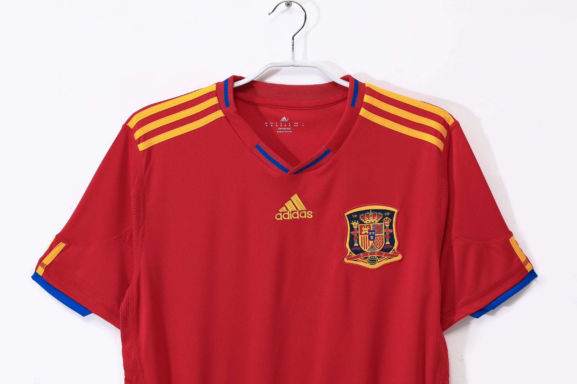 Spain 2010 Retro Home Jersey
