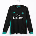 Real Madrid 2017/18 Retro Away Jersey Long Sleeve