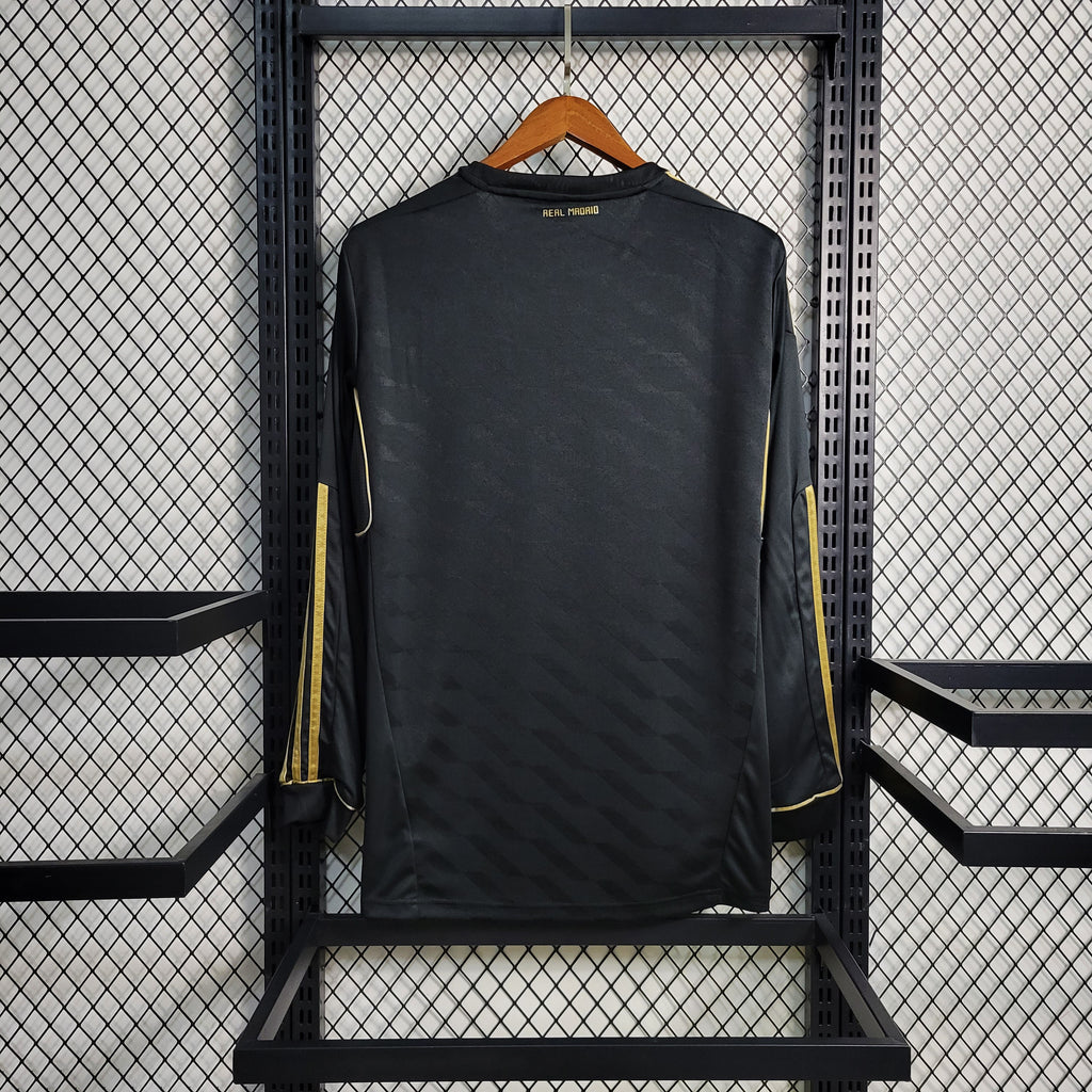 Real Madrid 2011/12 Retro Away Jersey Long Sleeve