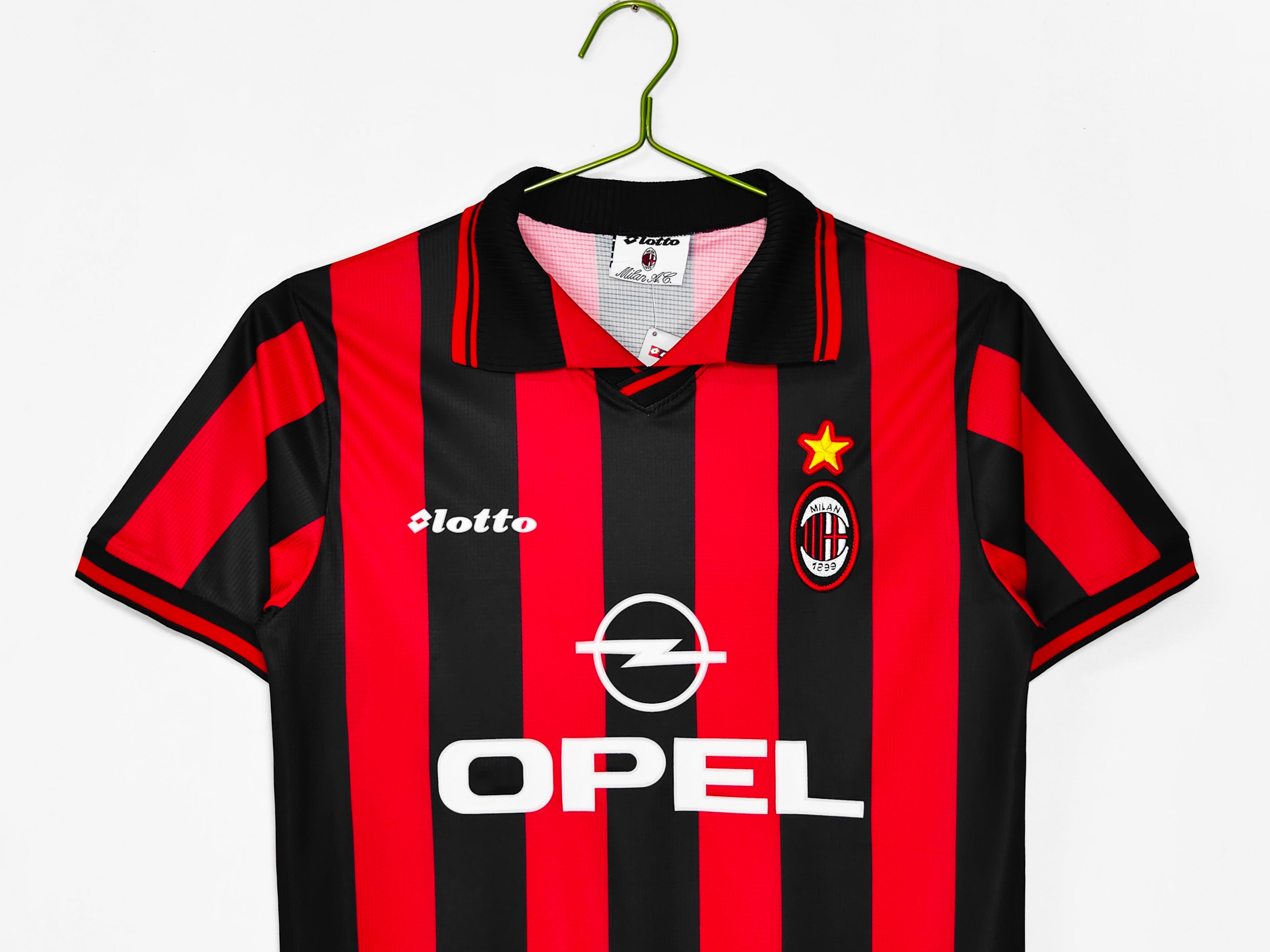 AC Milan 1997/98 Retro Home Jersey