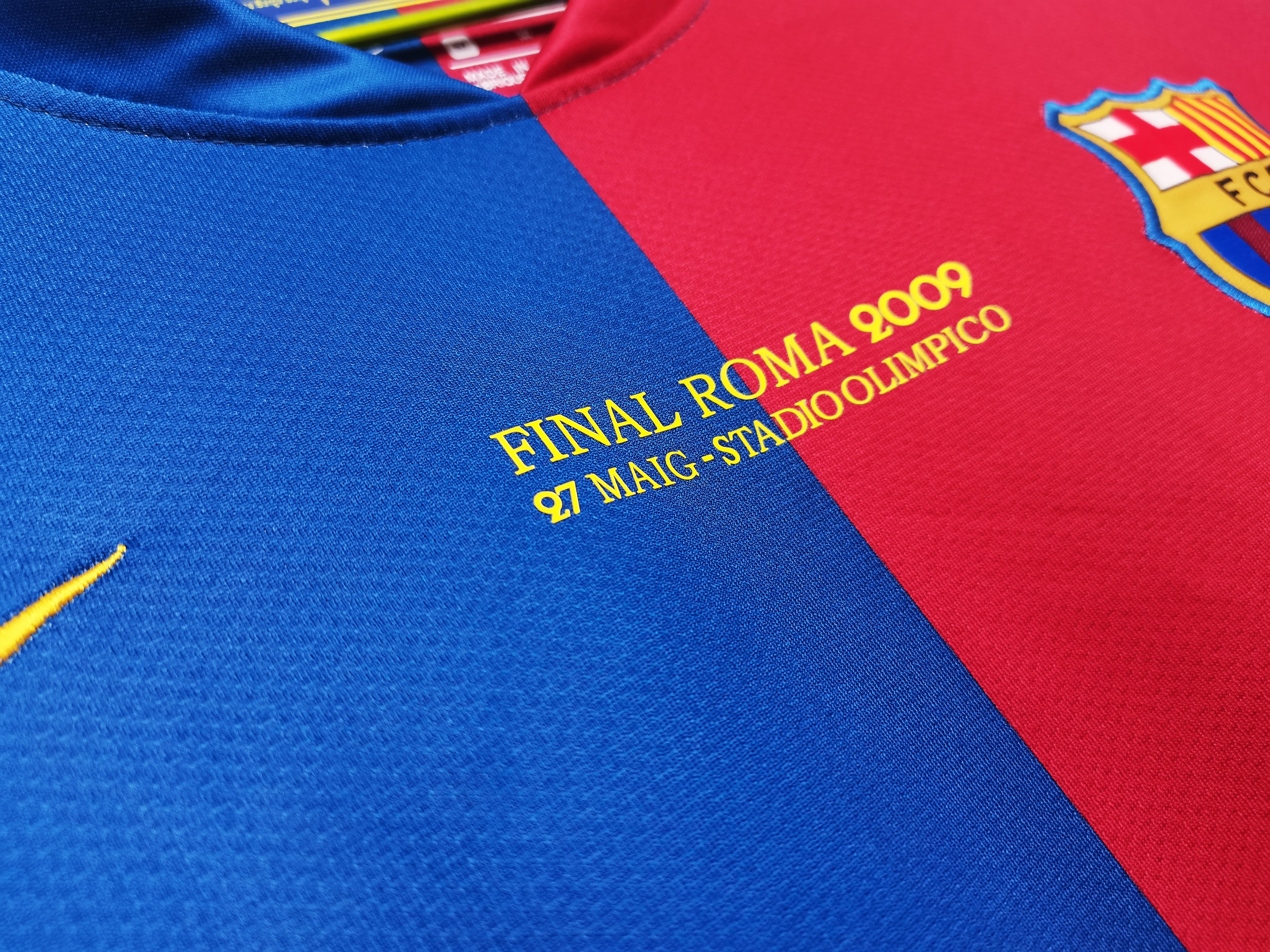 Barcelona 2008/09 Retro Home Jersey