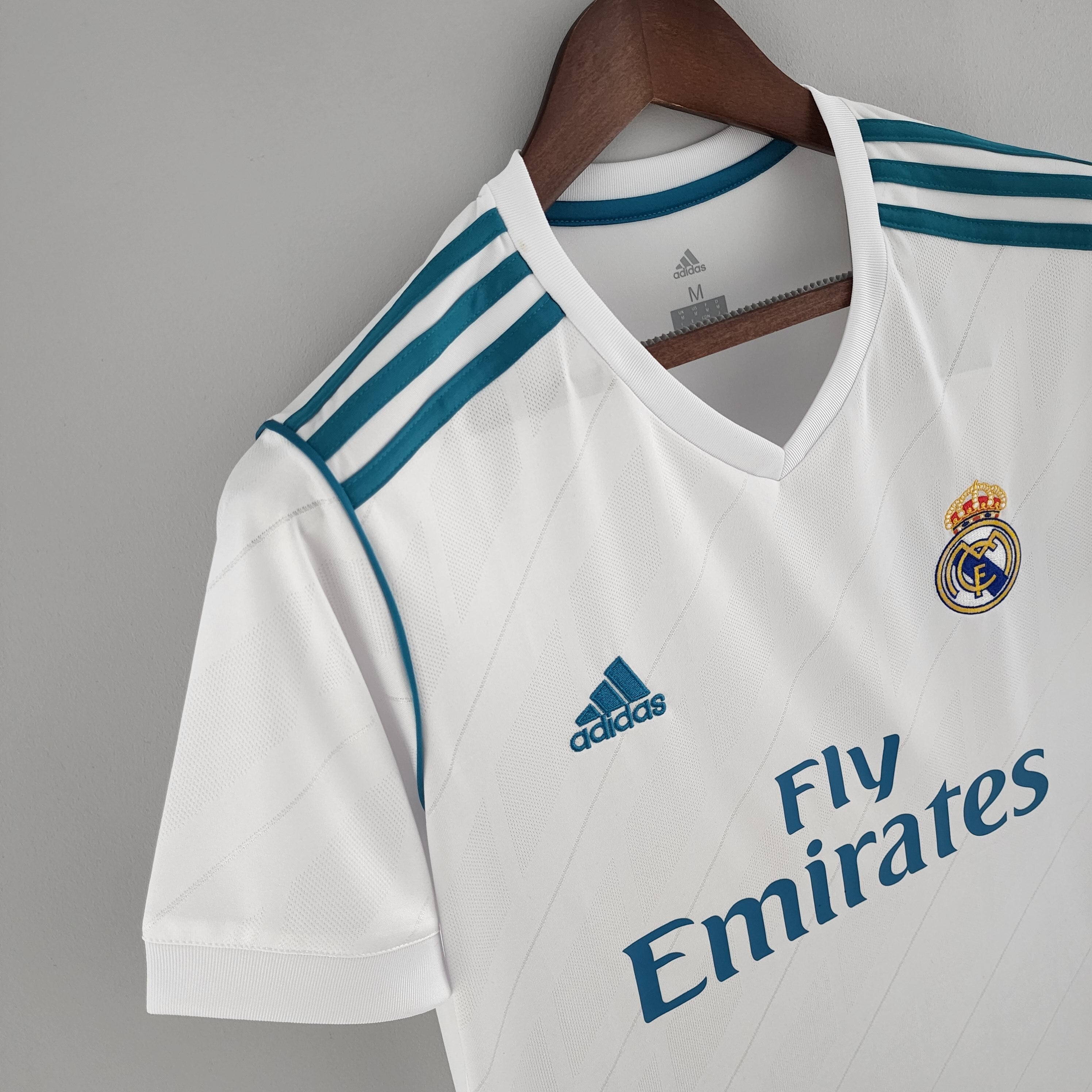 Real Madrid 2017/18 Retro Home Jersey