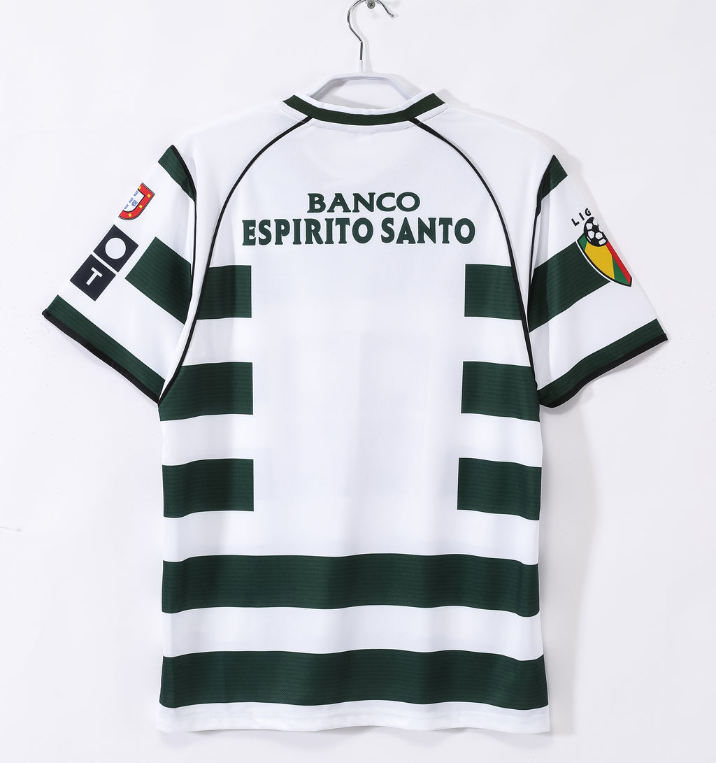 Sporting Lisbon 2001/02 Retro Home Jersey