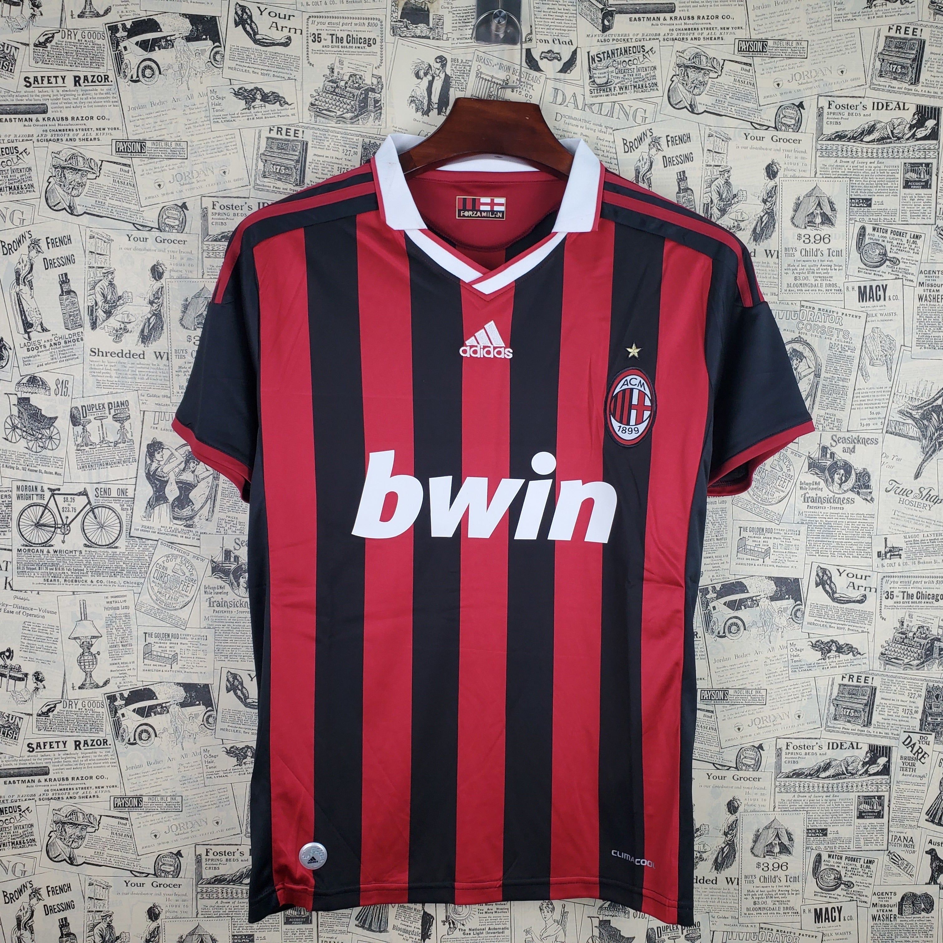 AC Milan 2009/10 Retro Home Jersey