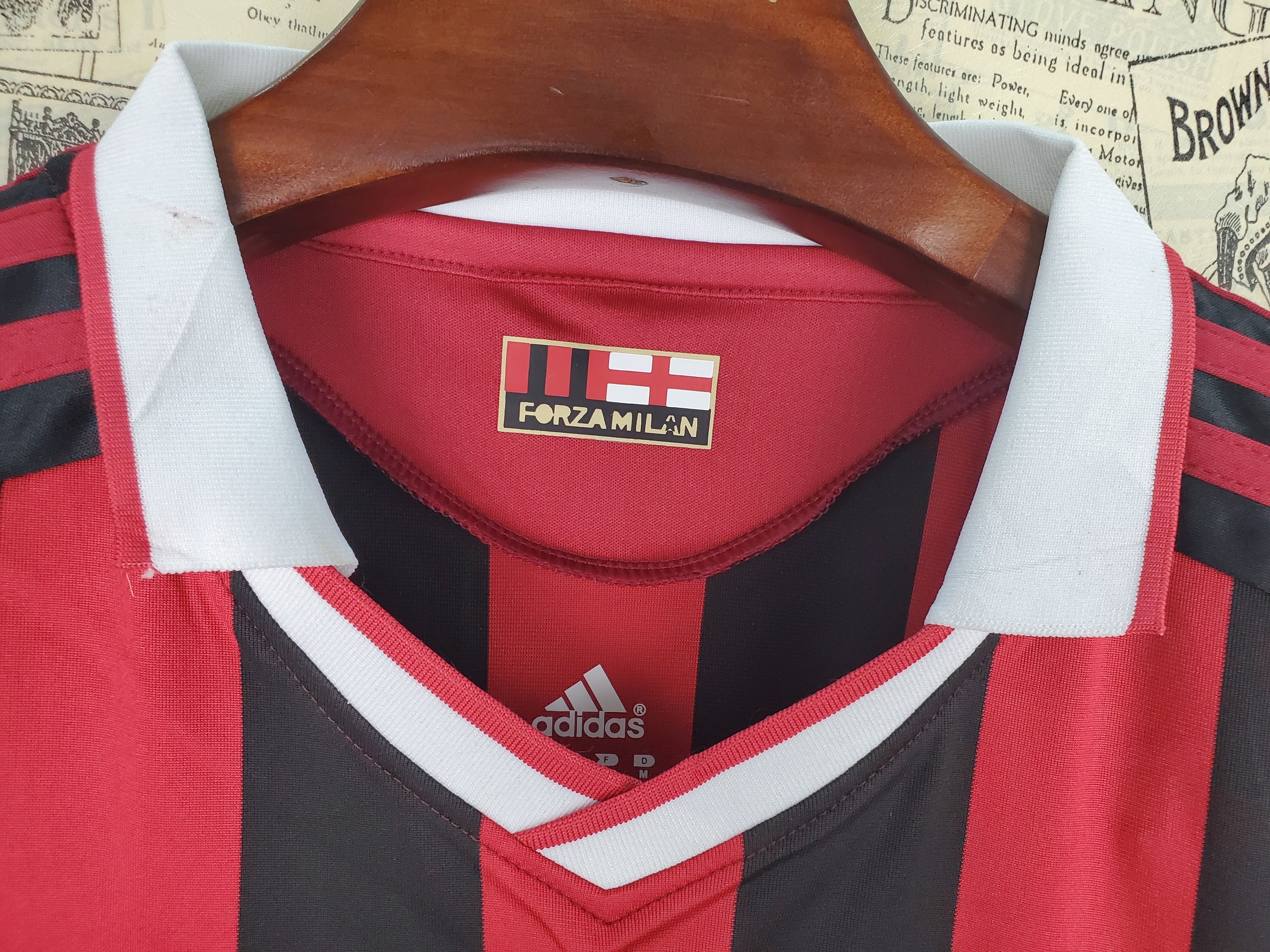 AC Milan 2009/10 Retro Home Jersey