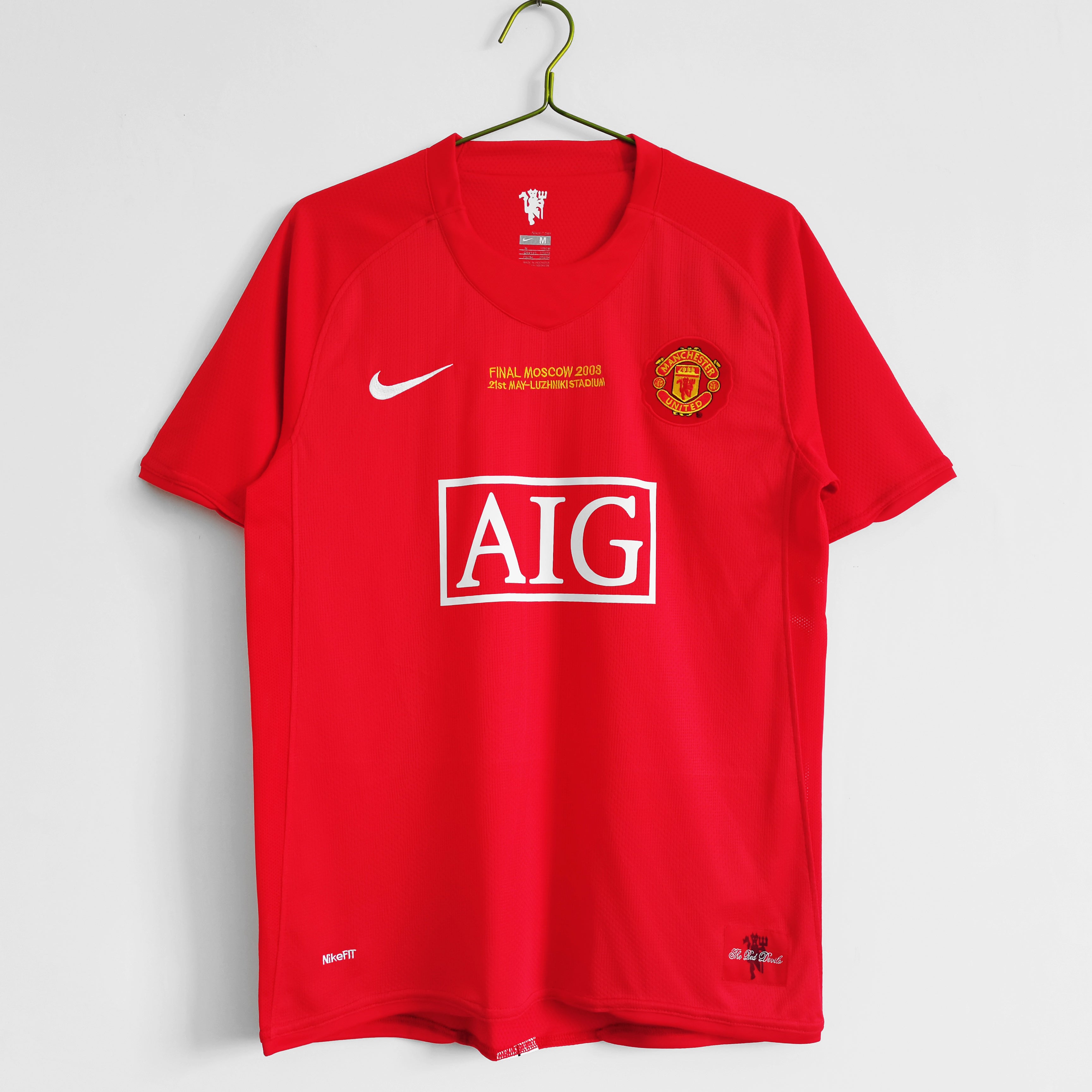 Manchester United 2007/08 Retro Home Jersey