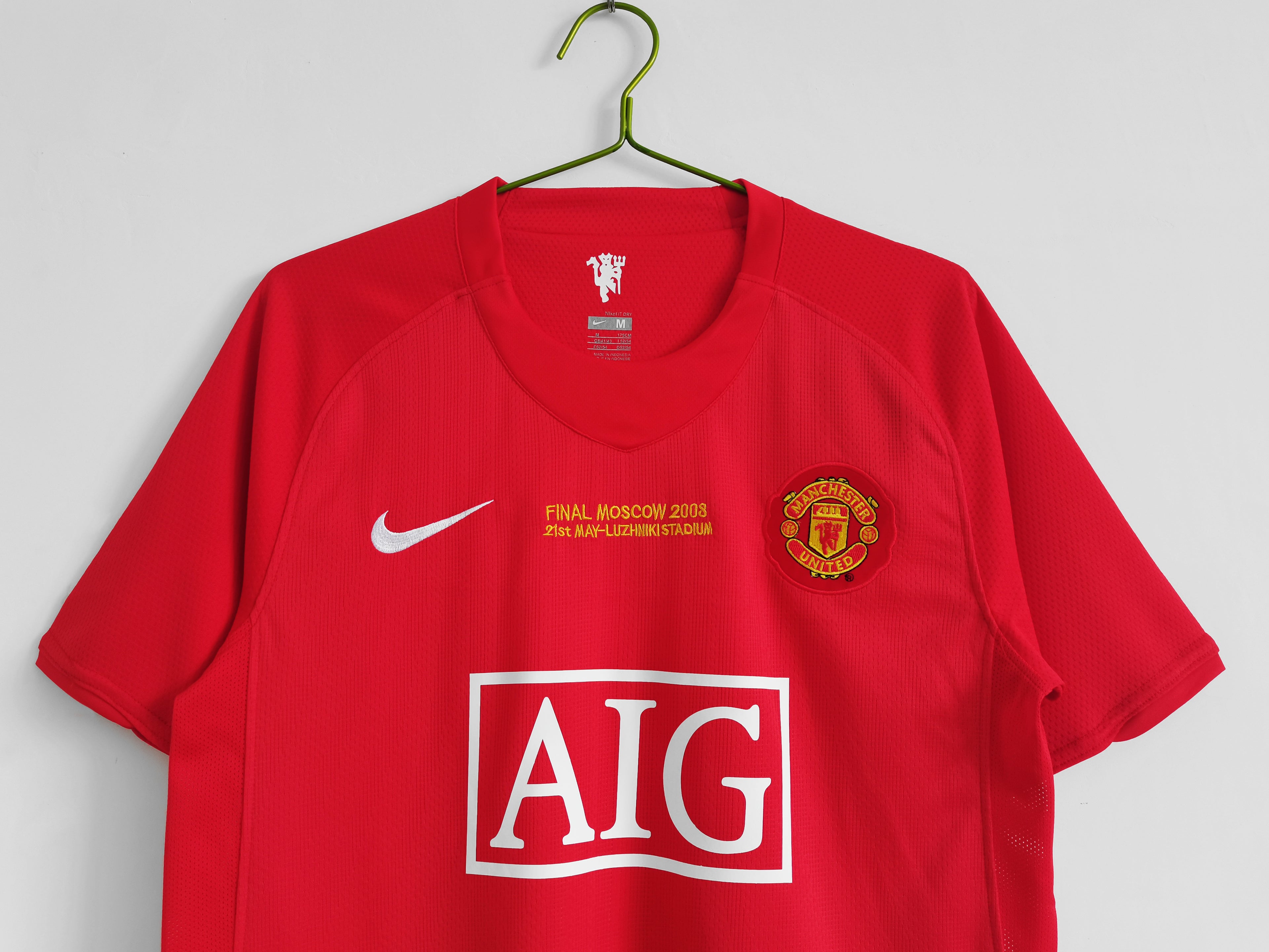 Manchester United 2007/08 Retro Home Jersey