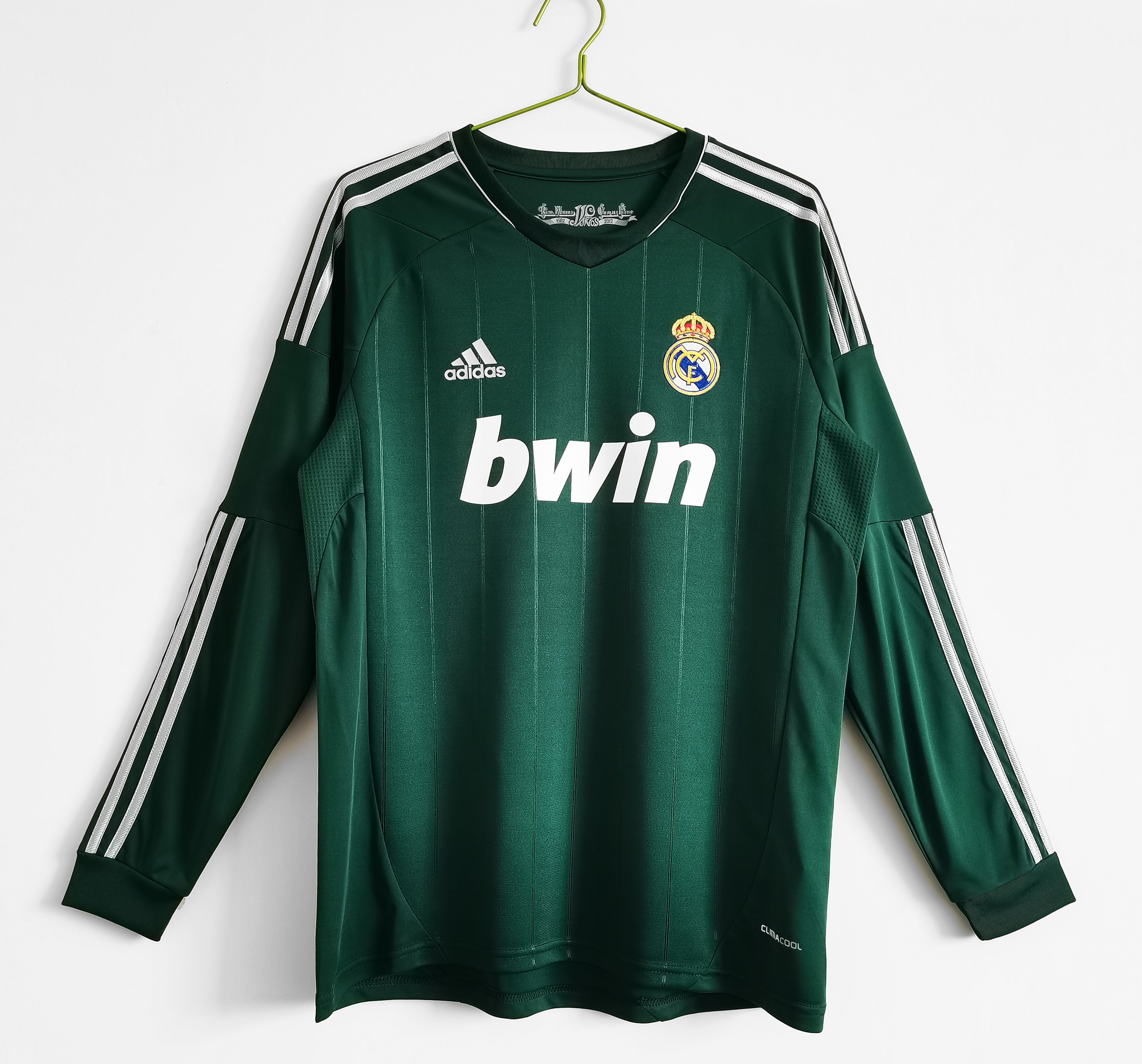 Real Madrid 2012/13 Retro Third Jersey Long Sleeve