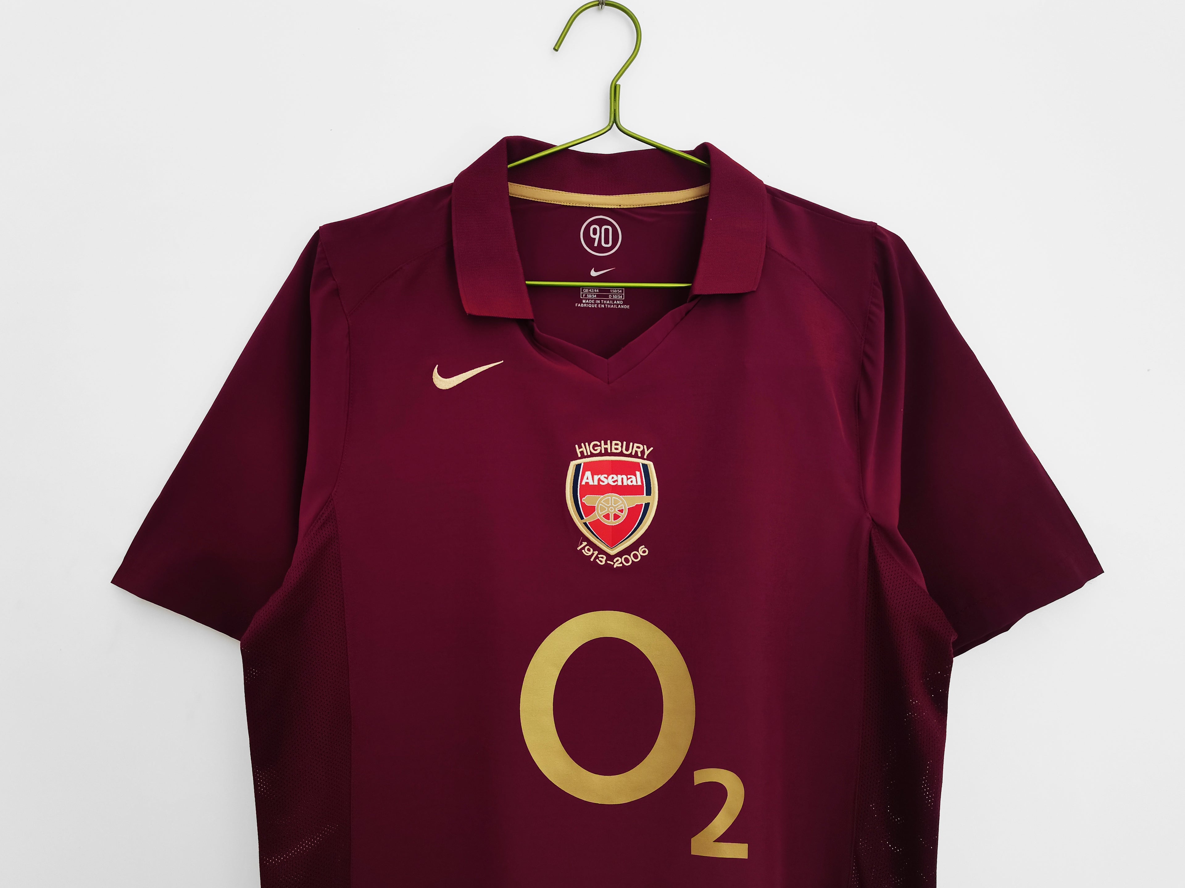 Arsenal 2005/06 Retro Home Jersey