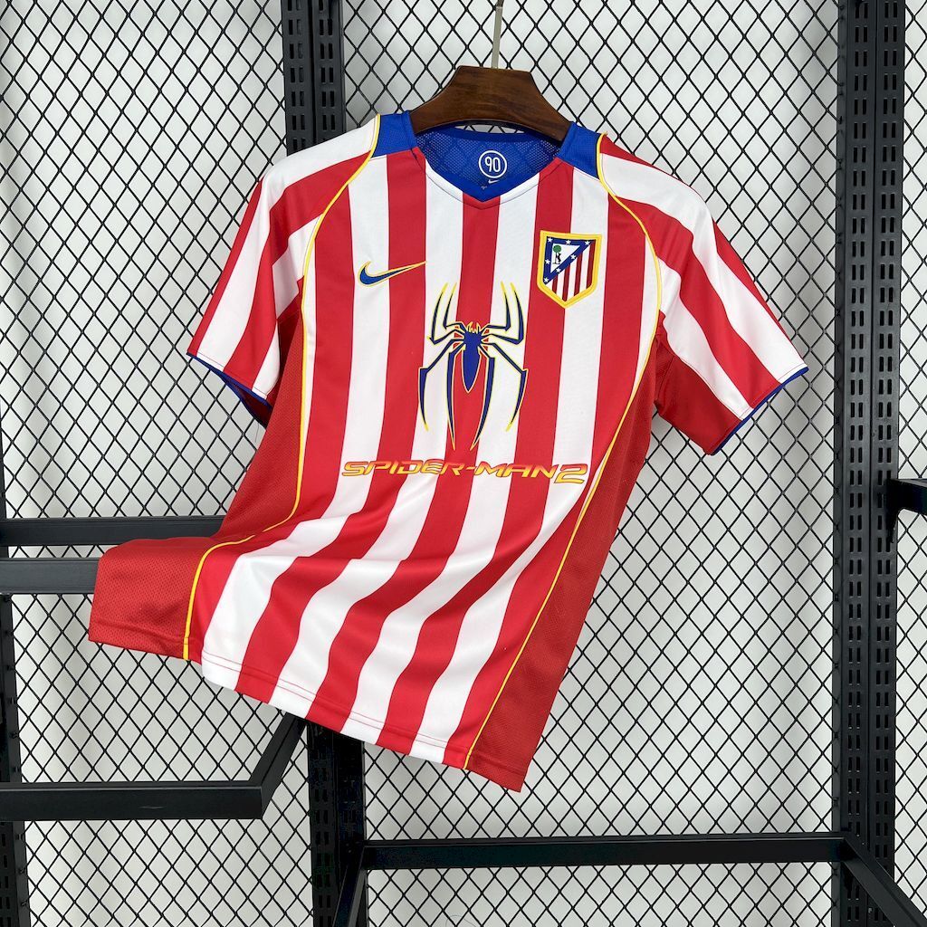 Atletico Madrid 2004/05 Retro Home Jersey