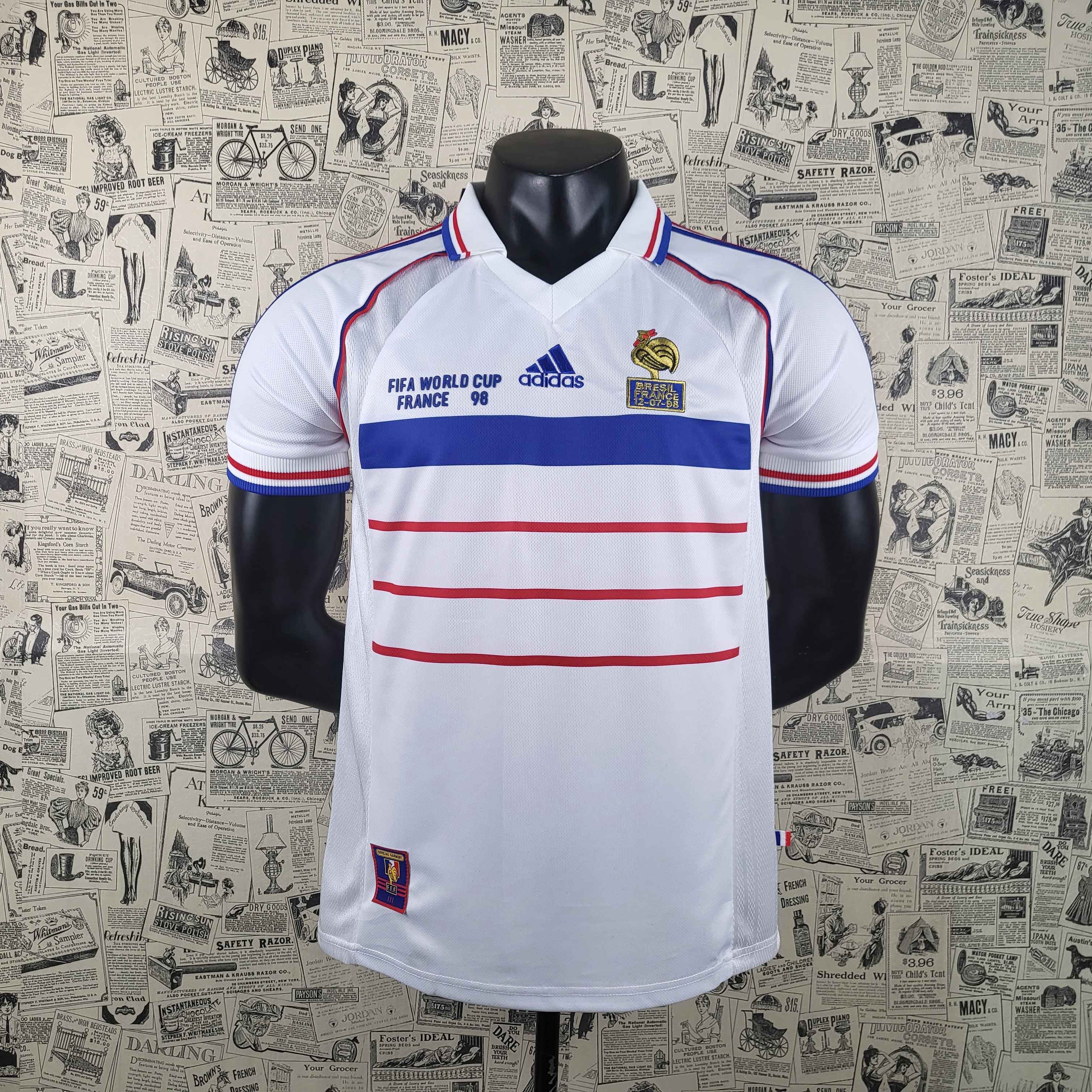 France 1998 Away Jersey