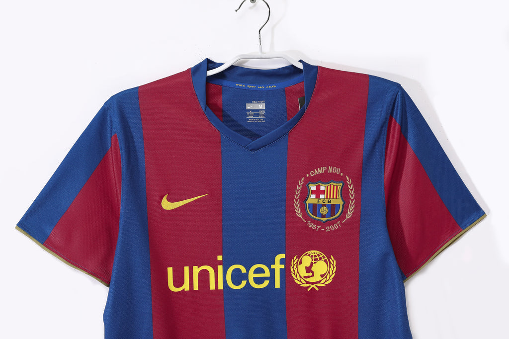 Barcelona 2007/08 Retro Home Jersey
