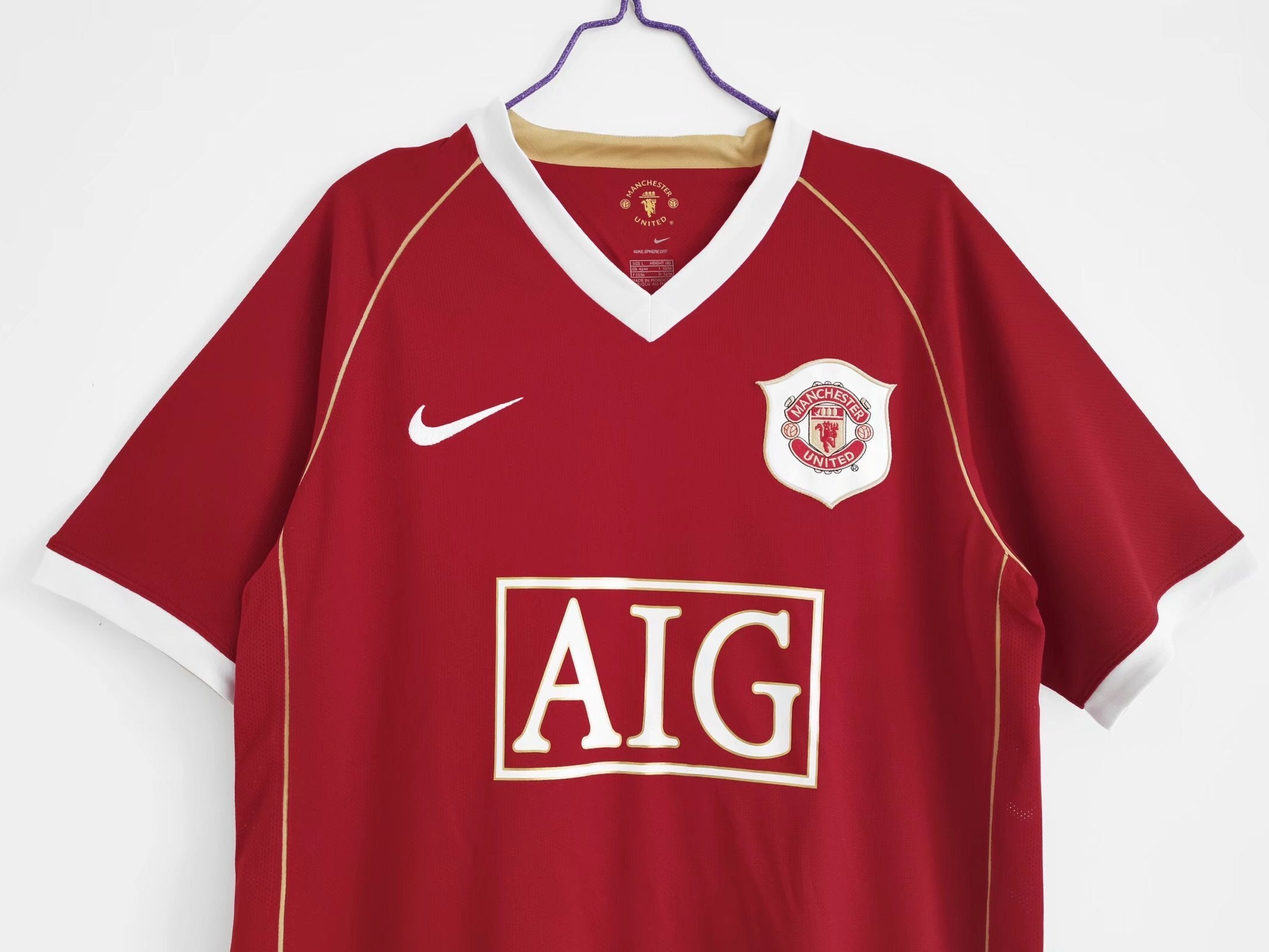Manchester United 2006/07 Retro Home Jersey