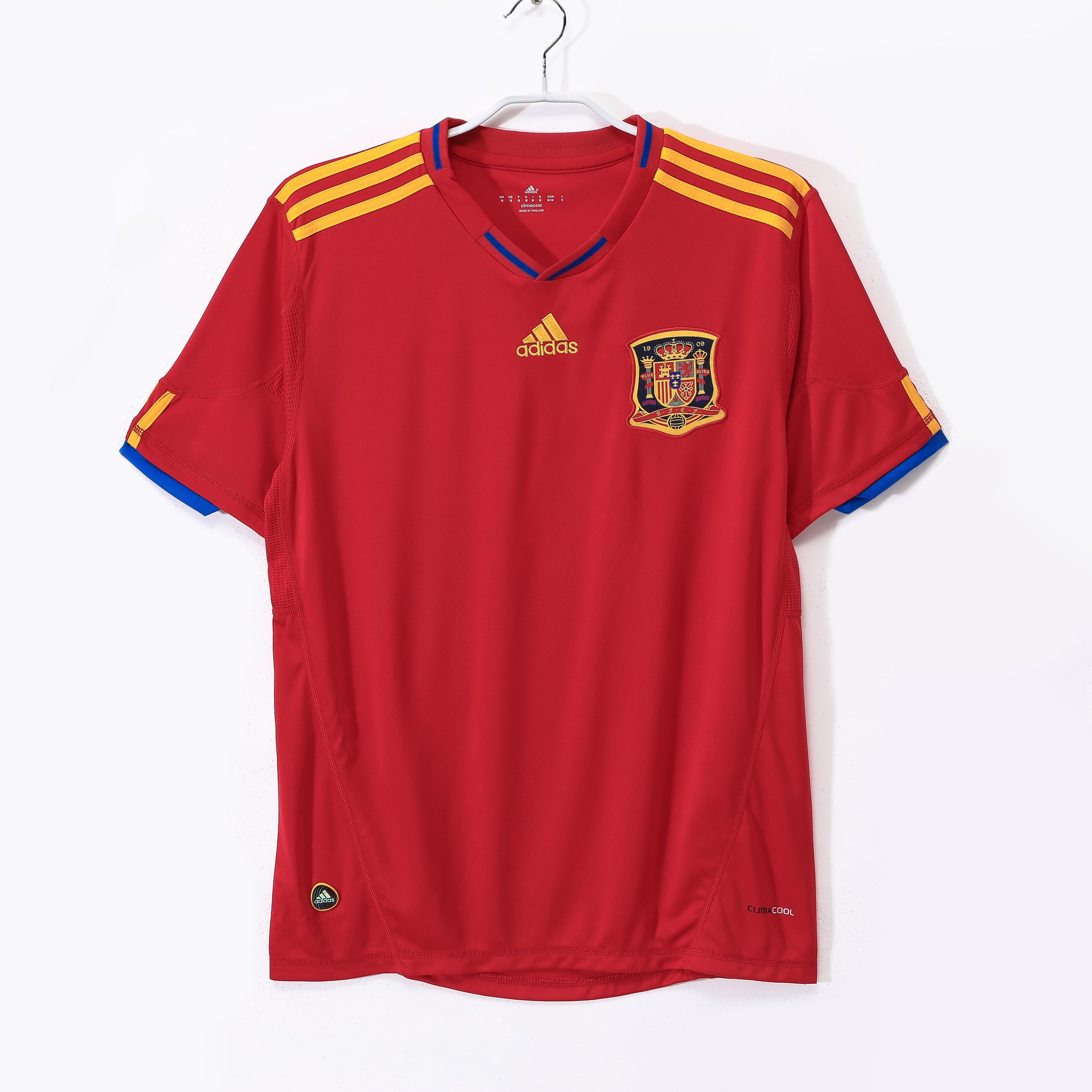 Spain 2010 Retro Home Jersey
